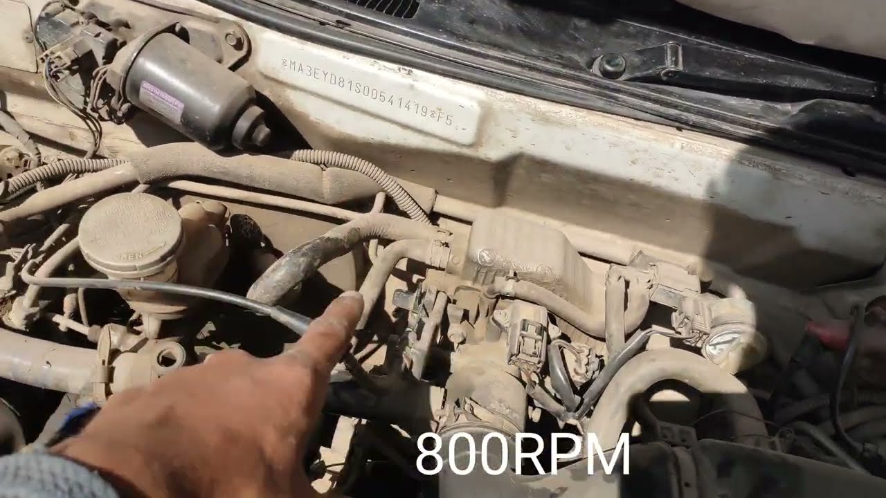 How To Adjust Engine Idle Speed | set car engine RPM |alto engine rpm adjust | Mr rk401