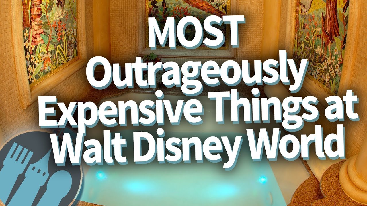 The MOST Outrageously Expensive Things at Walt Disney World!