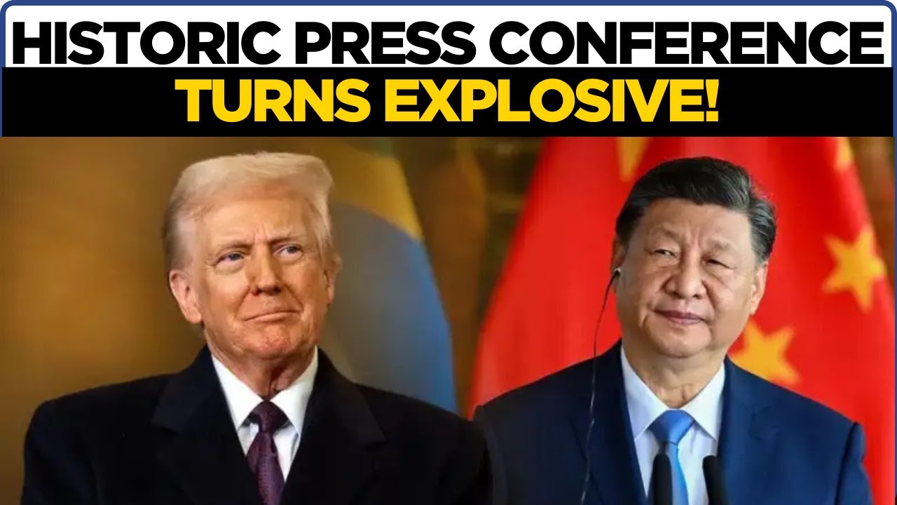 Trump-Xi Jinping Presser LIVE: US President's Most VIRAL Press Conference With Chinese President