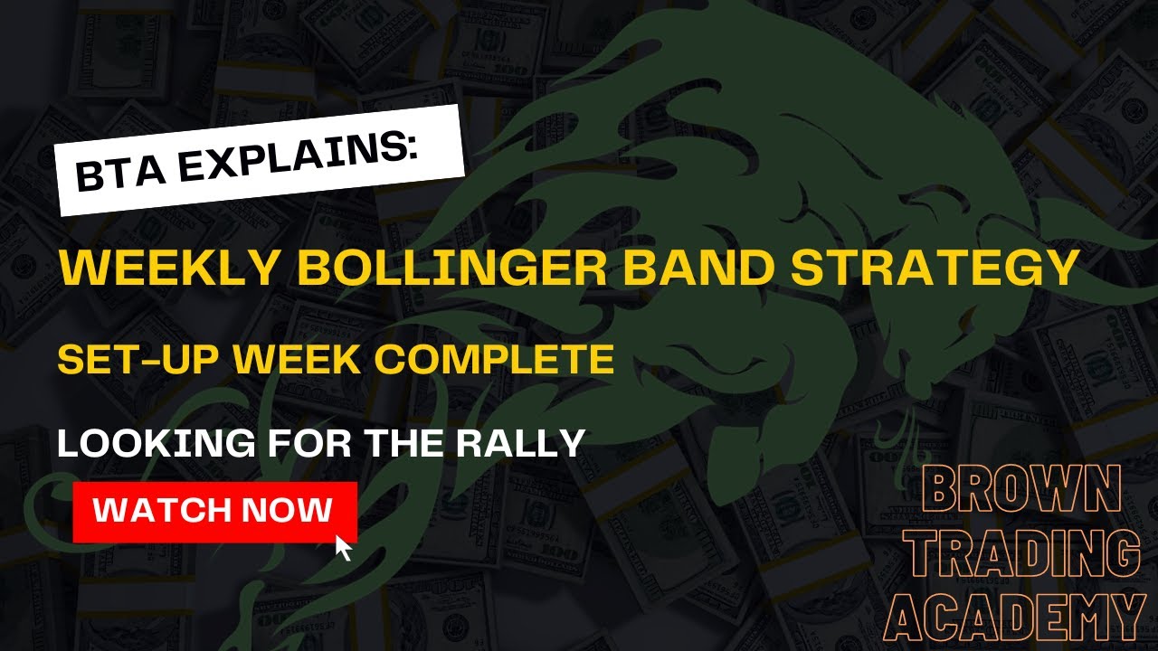 Weekly Bollinger Band Strategy Update. The Set up Week Complete