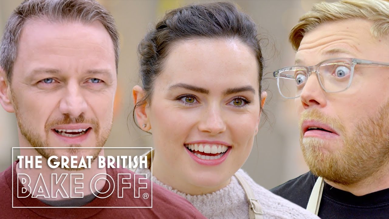 Лучшее из Celeb Bake Off 2021 с участием Джеймса Макэвоя, KSI, Дэйзи Ридли и других!