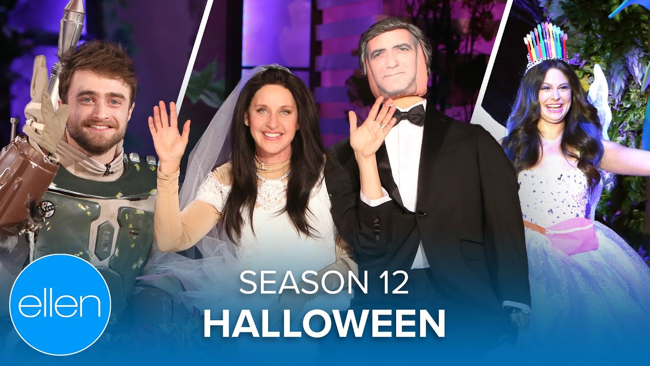 Ellen's Season 12 Halloween: Mrs. George Clooney, Daniel Radcliffe (Full Episode)