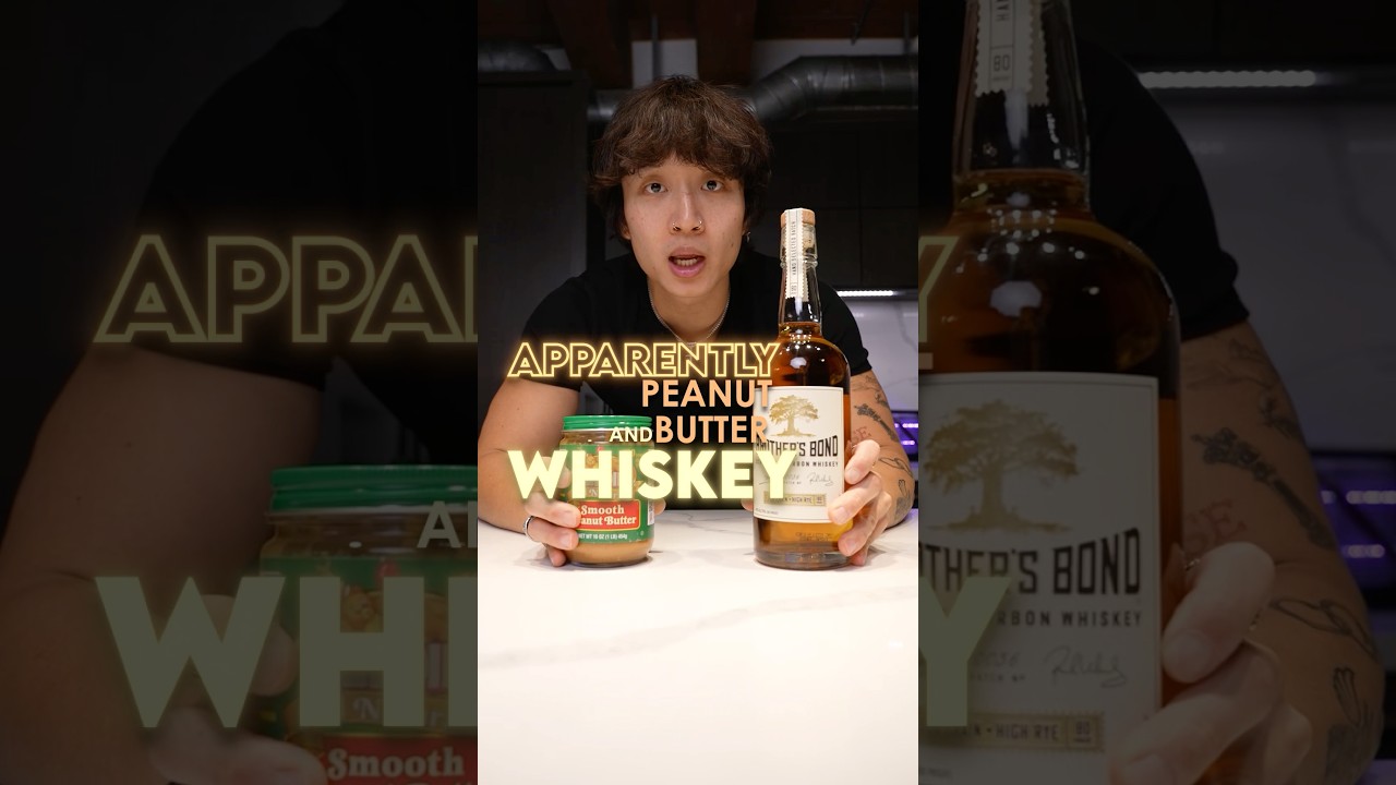 Peanut Butter and Whiskey #peanutbutter #whisky #whiskey #cocktails