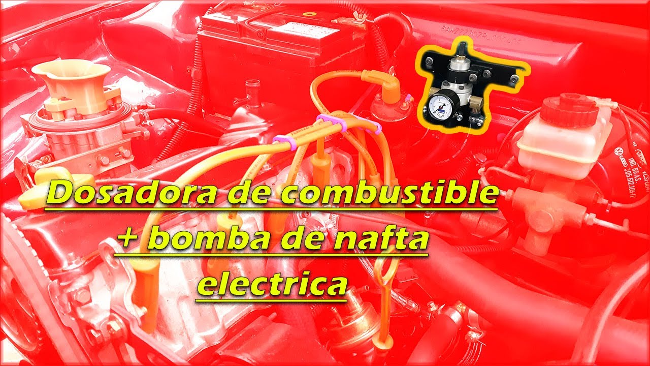 Dosadora de combustible + Bomba de nafta eléctrica - MatiasRS