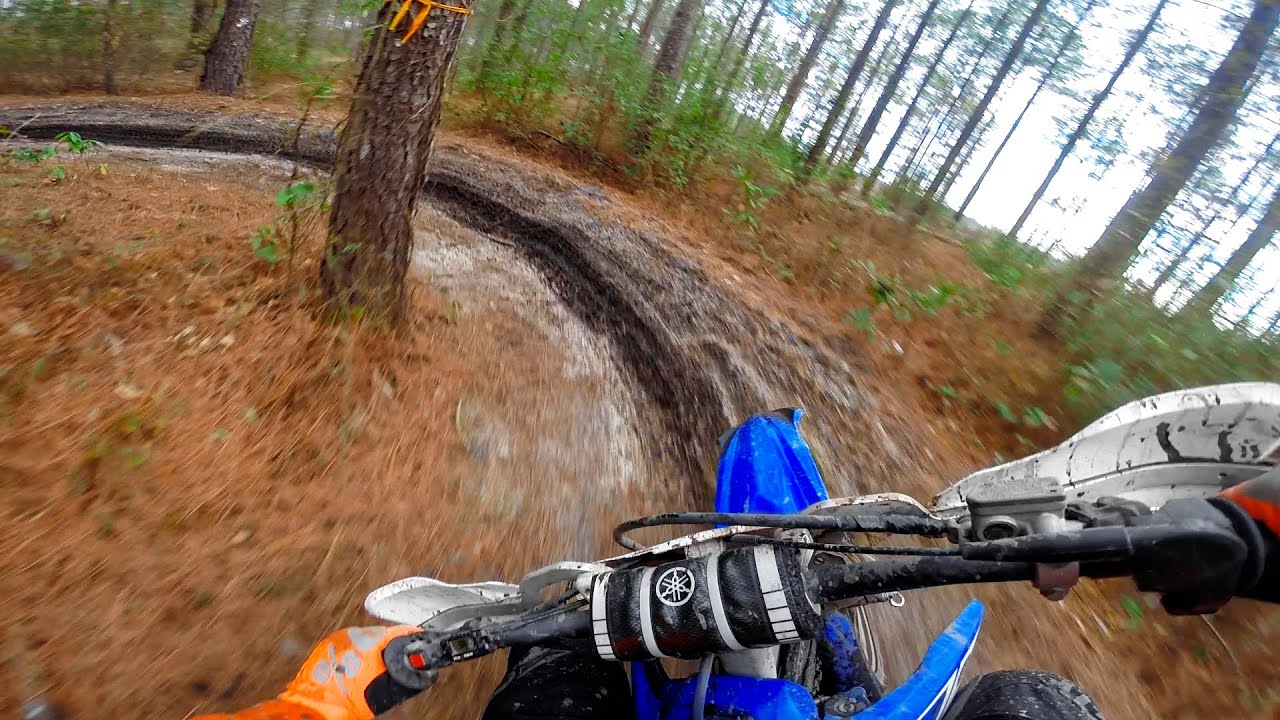 Езда на YZ250
