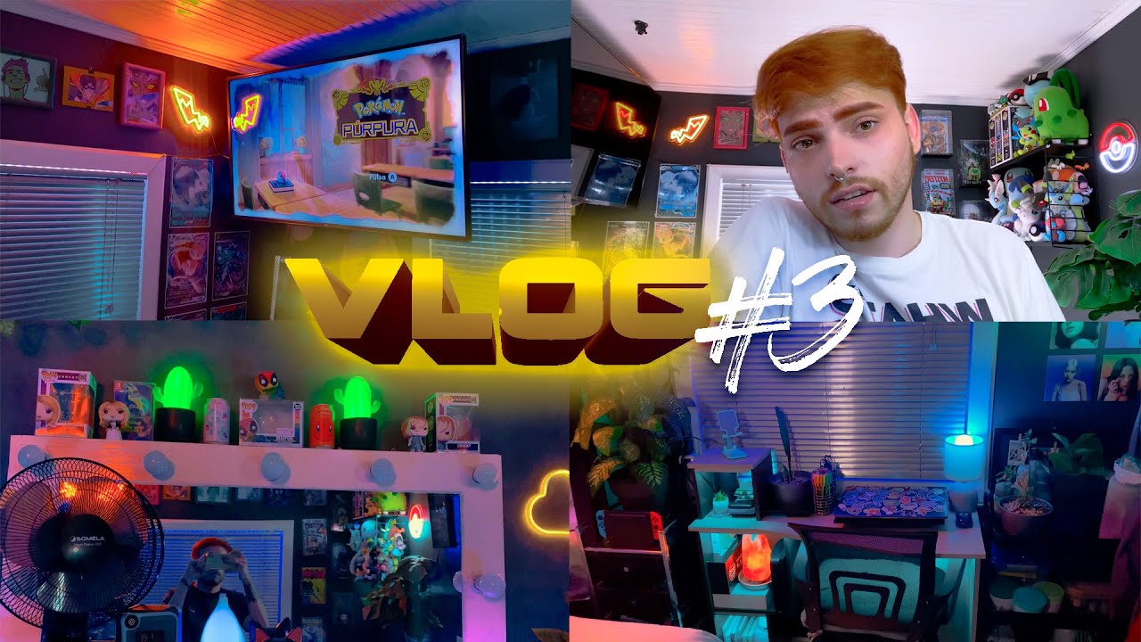 Hice mi habitación LED INTELIGENTE (Vlog #3) | Joshe Jr
