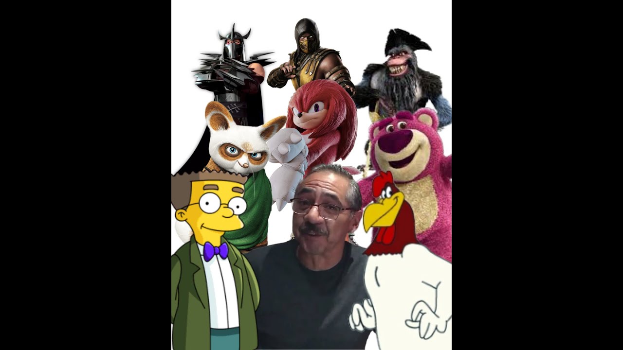 PERSONAJES CON LA VOZ DE OCTAVIO ROJAS