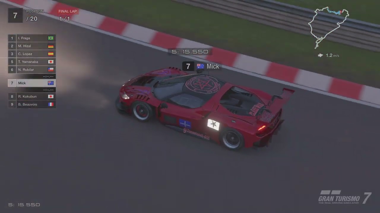 800pp Nordschleife endurance broadcast