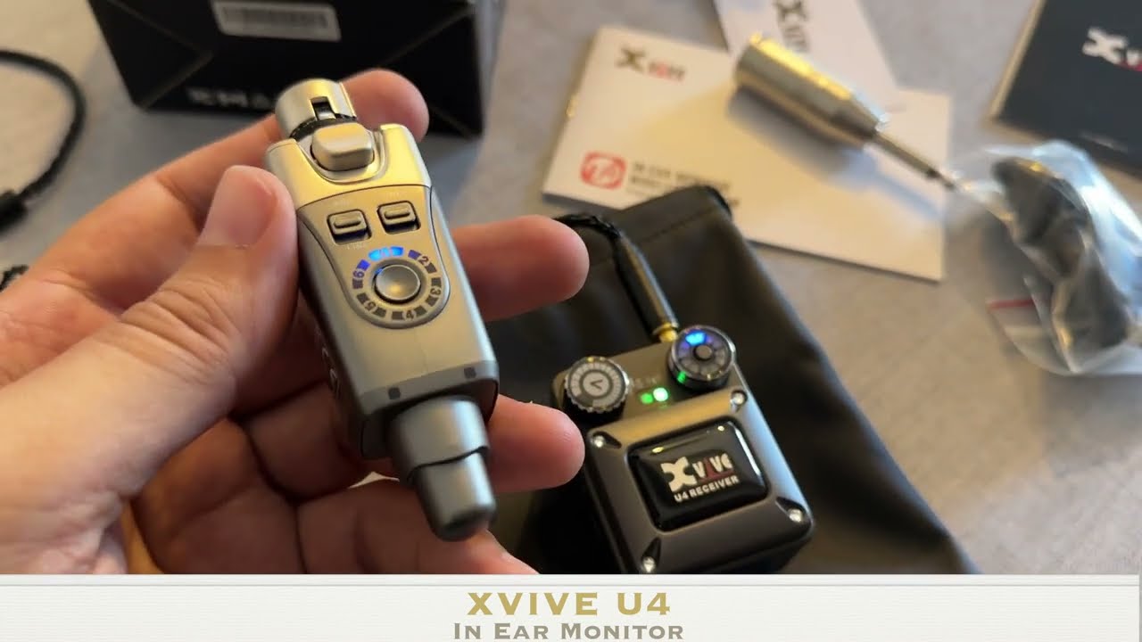 Te muestro el Xvive U4 In Ear Monitor System