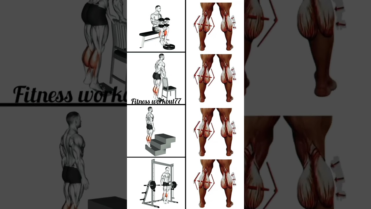 Unleash Your Power: Insane Leg Muscles Workout You Must Try Today#legmuscles #workout #shorts