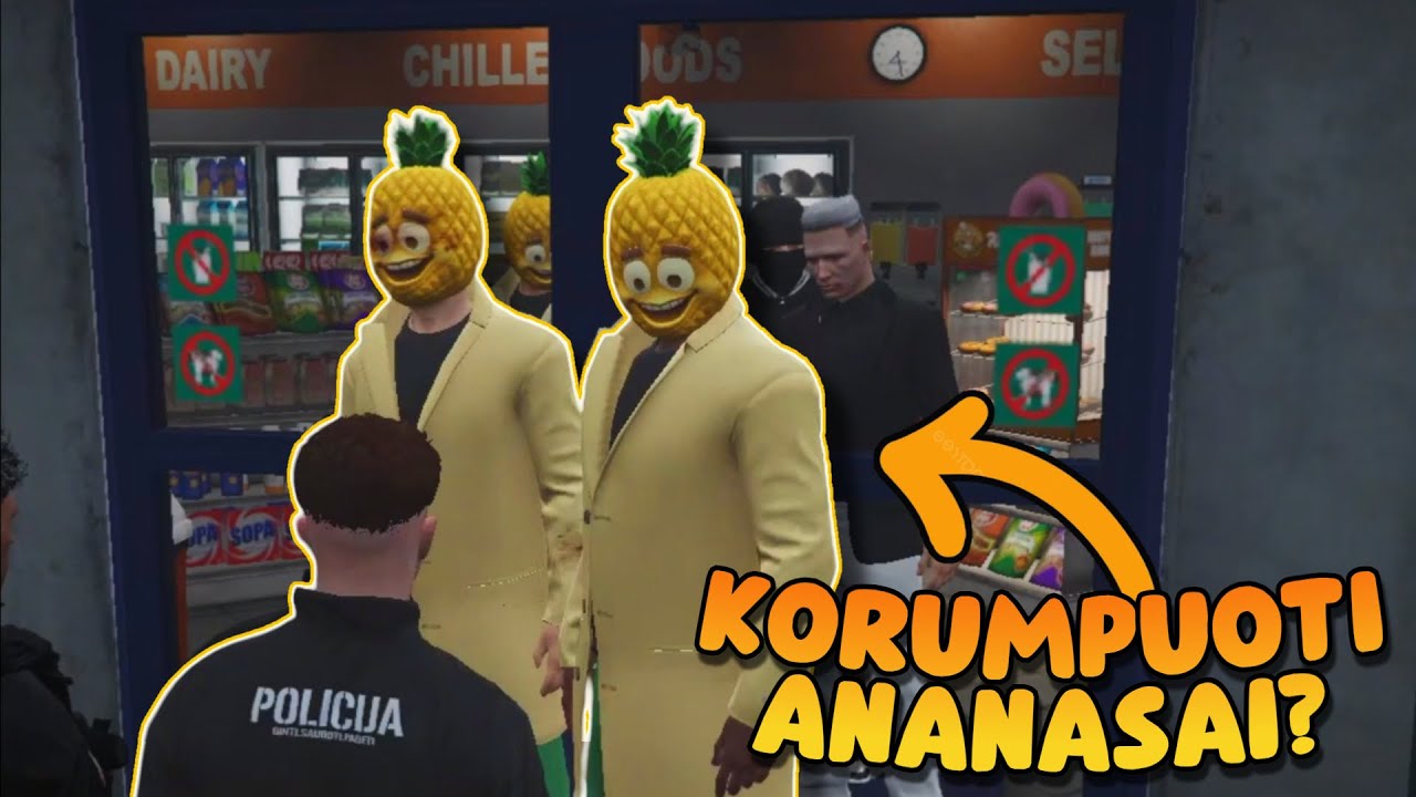 KORUMPUOTI ANANASAI?! | PurityRP