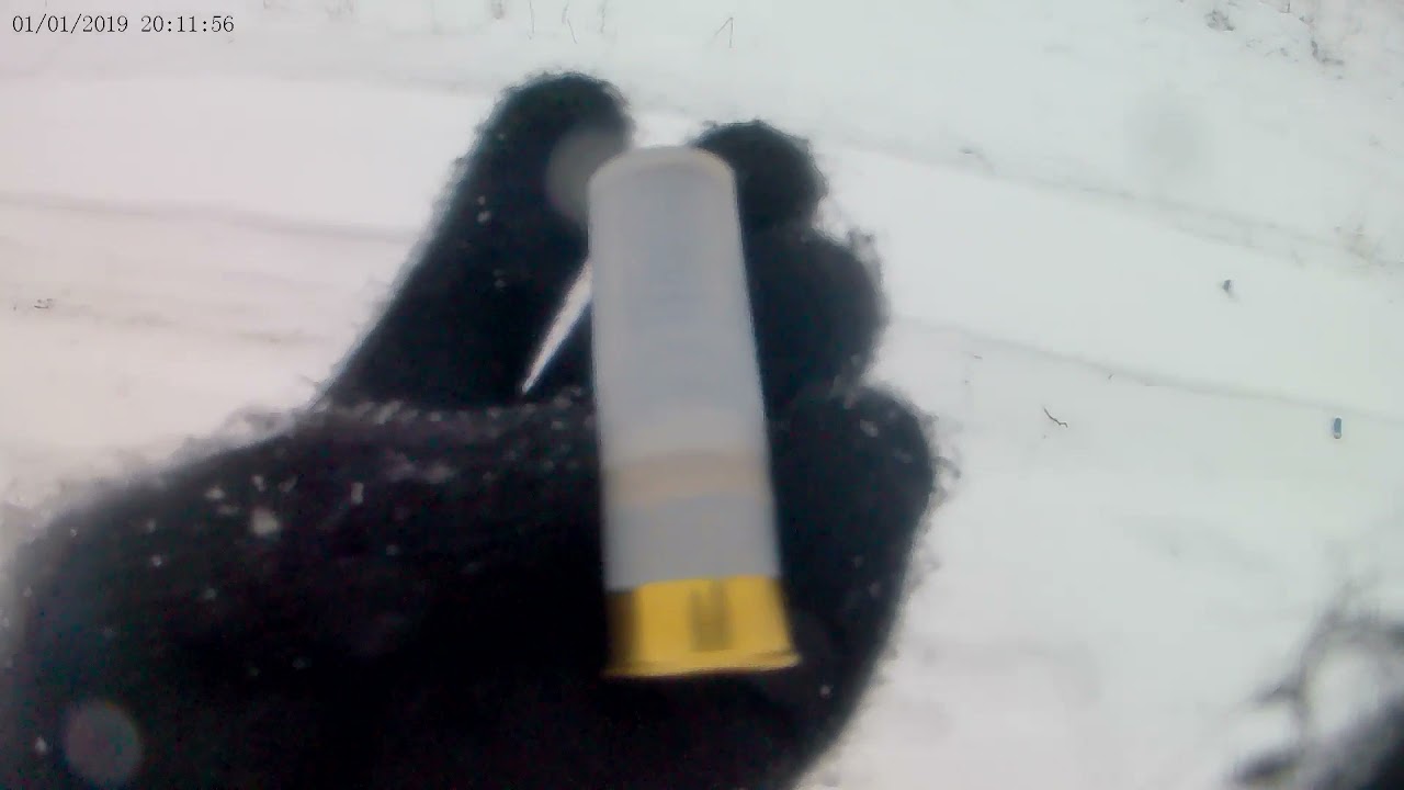 Тест пороха сунар котовск зима -1