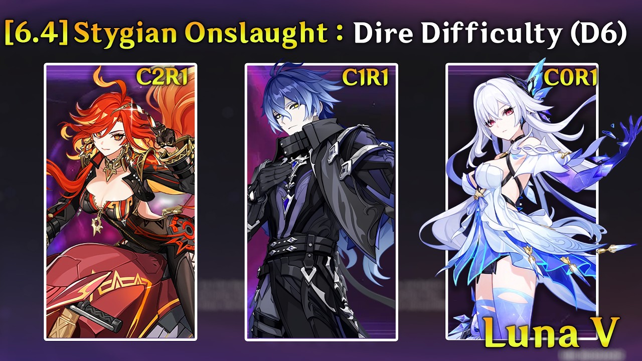 Lunar V | Stygian Onslaught Dire 276s | Stage Clear