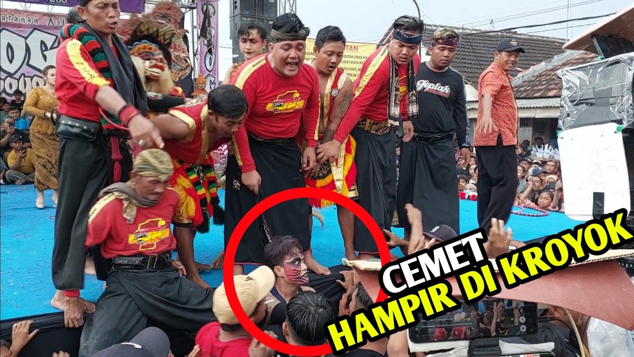 Cemet Hampir di Kroyok❗️Bantengan Suro Jaranan Rogo Samboyo Putro Live Wonokerto Pelemahan Kediri