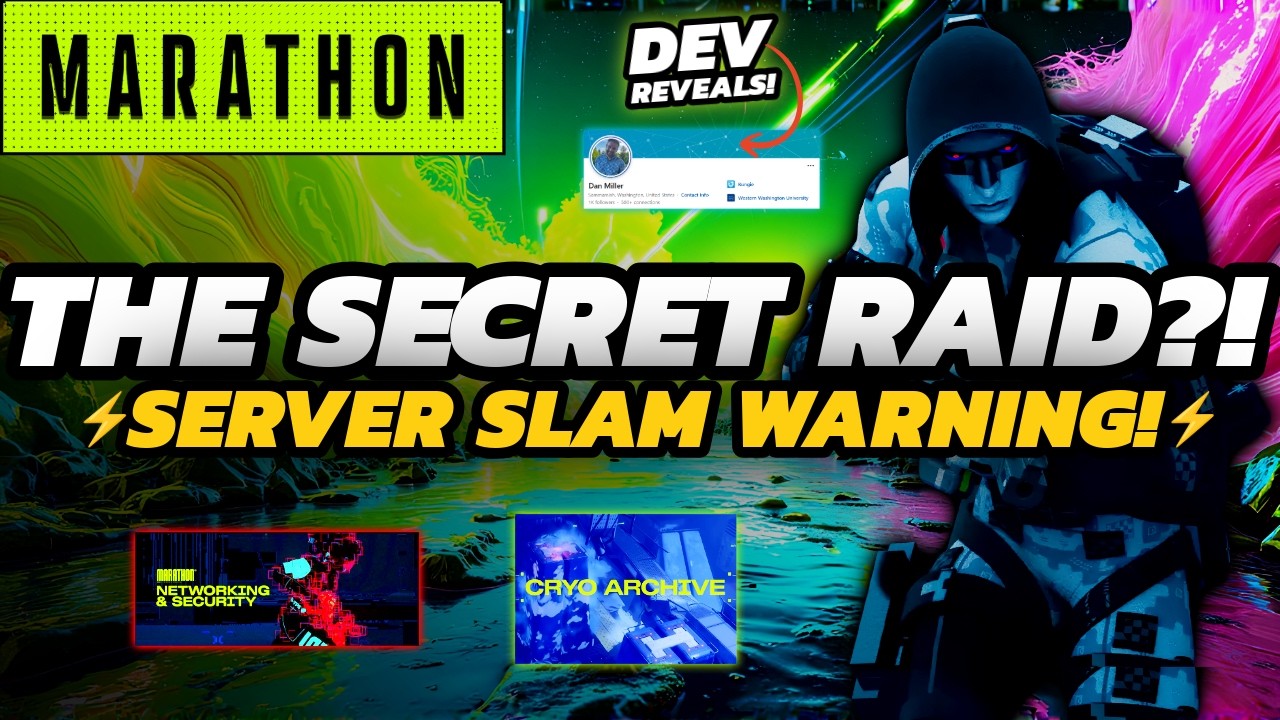 Marathon - SECRET RAID Endgame? | NEW Warnings + Launch UPDATE