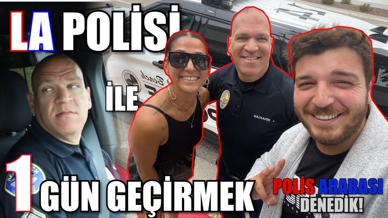 Los Angeles Polisi İle Bir Gün Geçirmek | Amerika Sokaklarında Devriye Attık