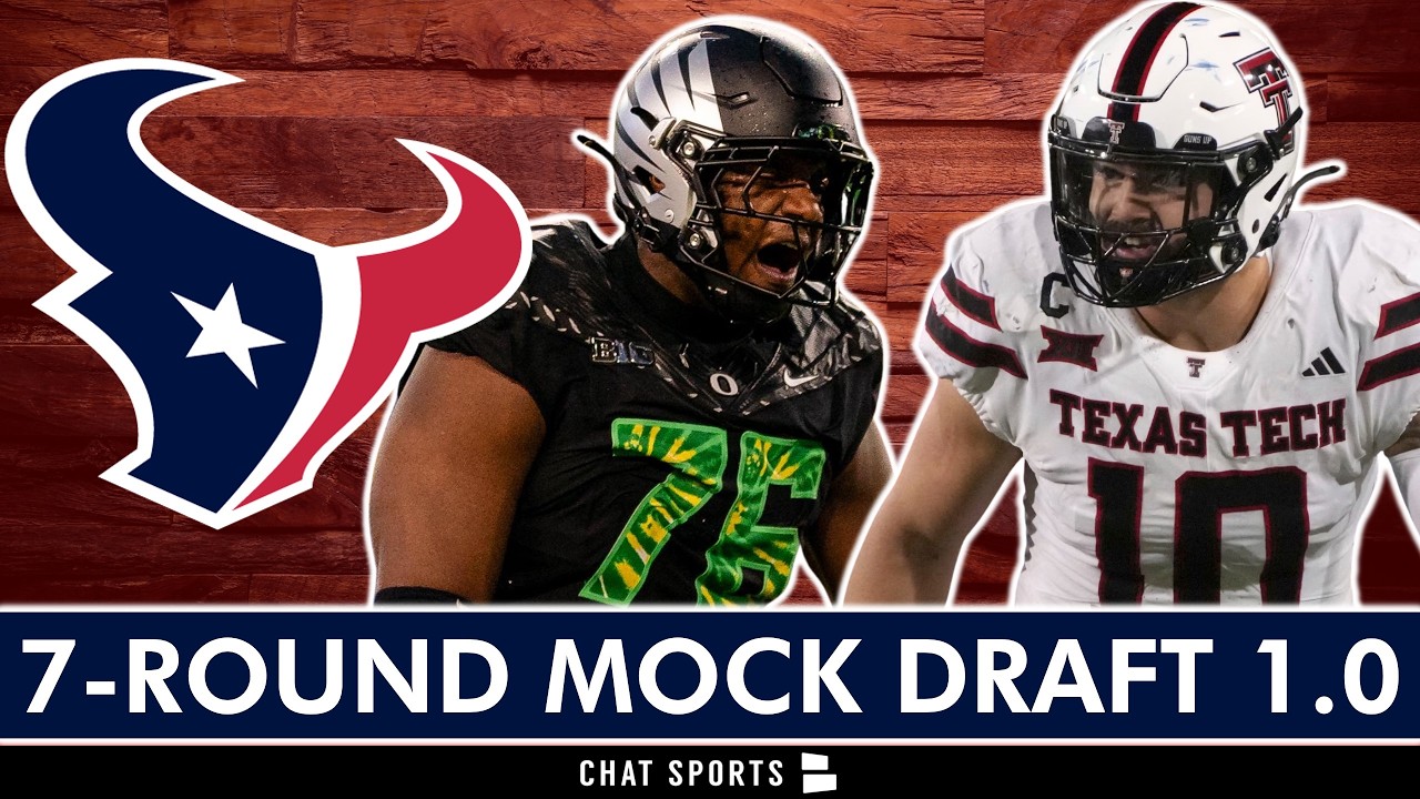 Houston Texans Full 7-Round Mock Draft 1.0