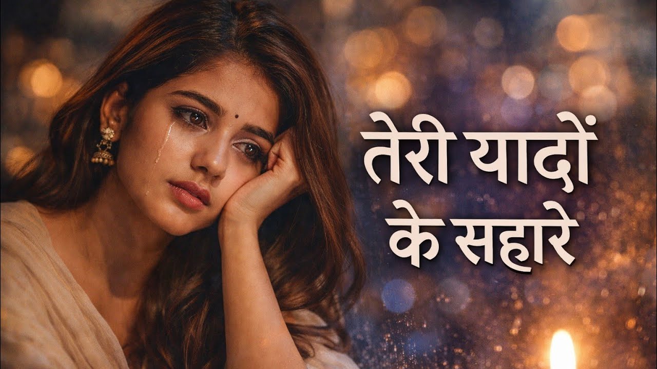 तेरी यादों के सहारे 💔 | Heart Touching Sad Love Song | Slow Reverb Hindi Song 