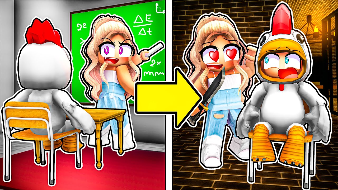 Ma PROF DARK me KIDNAPPE sur BROOKHAVEN Roblox !