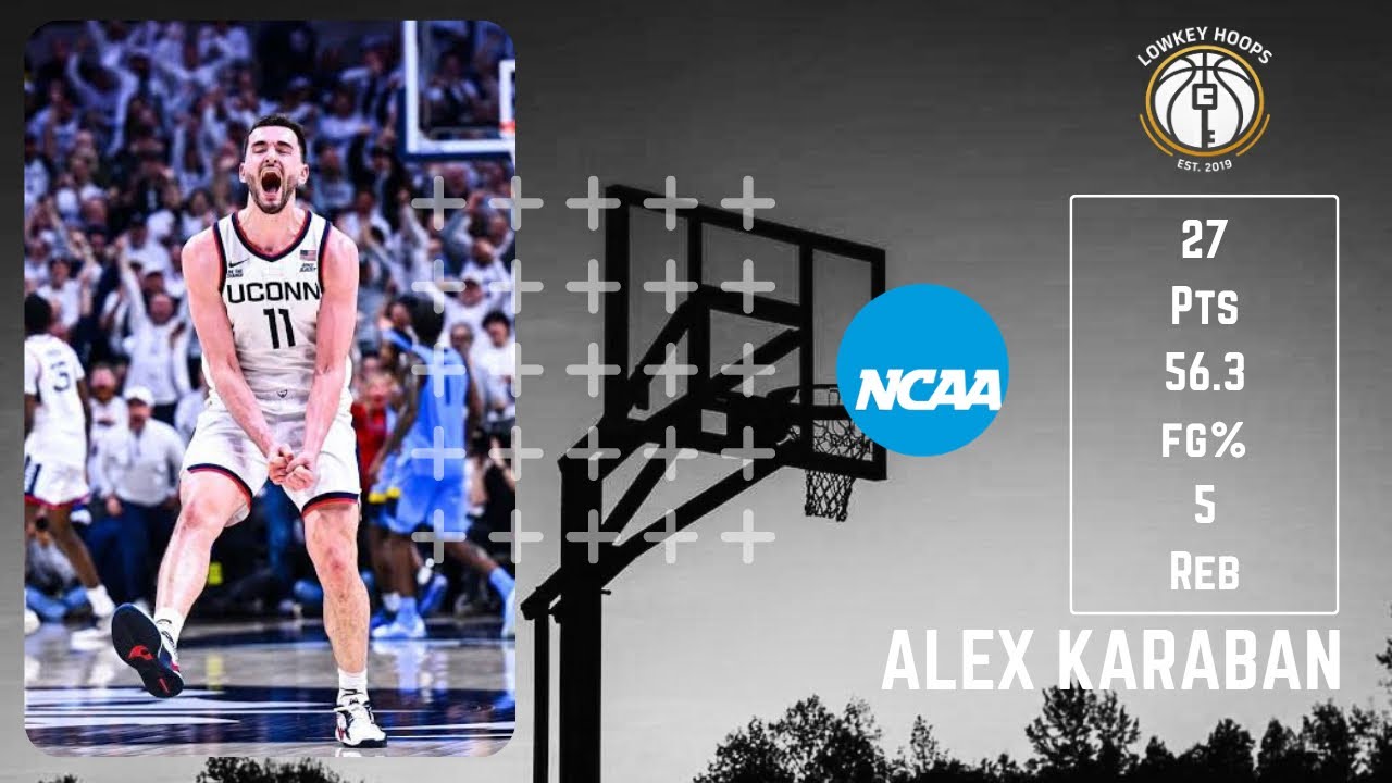 Alex Karaban Drops 27 🔥 | UConn Forward Dominates in March 