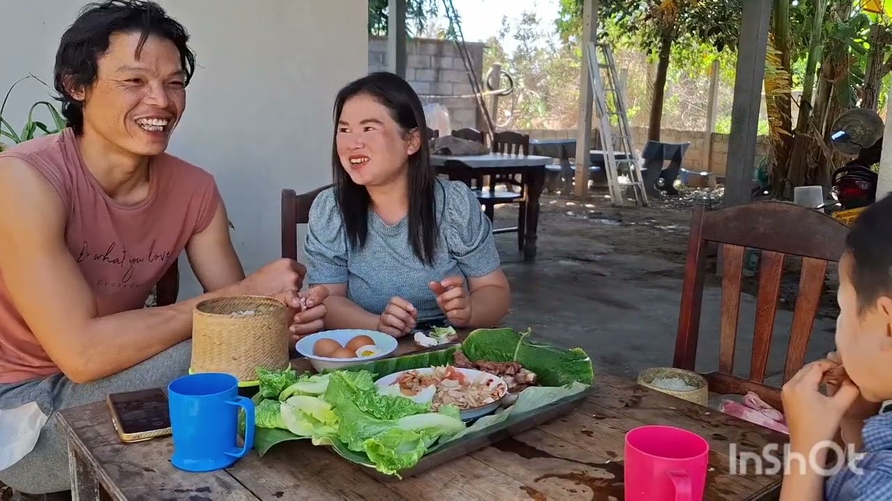 มาทุกคนกินเข้าหิวจนตาลายกาน่าทำเองจร้าอาหารมื้อนี้
