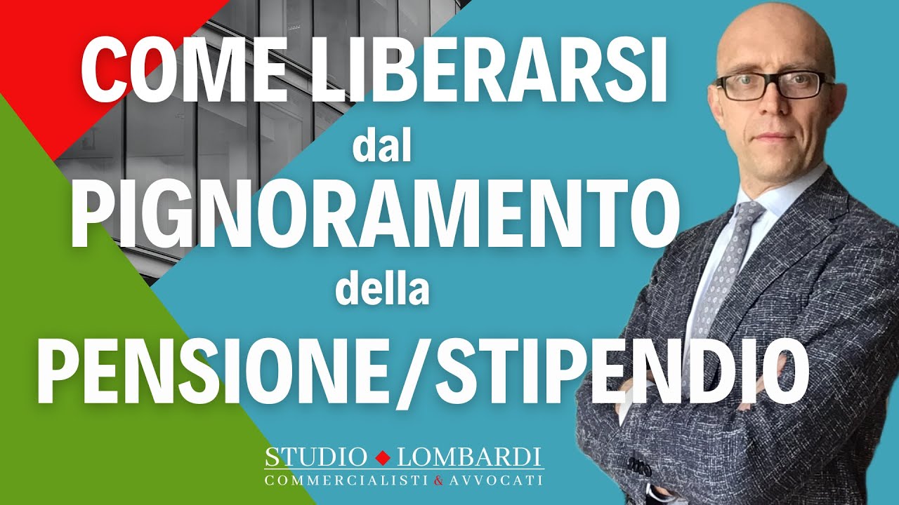 PIGNORAMENTO della PENSIONE o dello STIPENDIO? - Ecco un metodo per liberarsene!