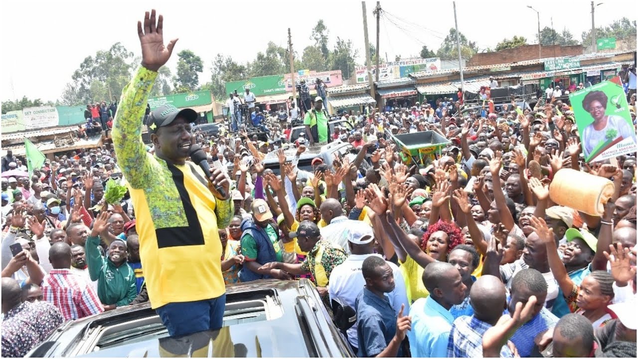 LIVE!! DP RUTO, MUDAVADI, WETANGULA IN OGALO MARKET, BUSIA COUNTY!!