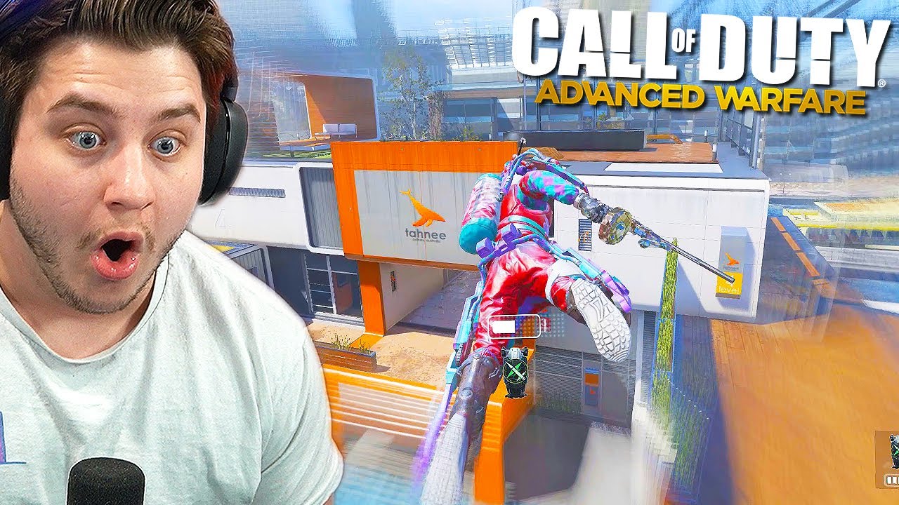 Returning to ADVANCED WARFARE after 6 years, just to be a CLOWN! (S1X MODS)
