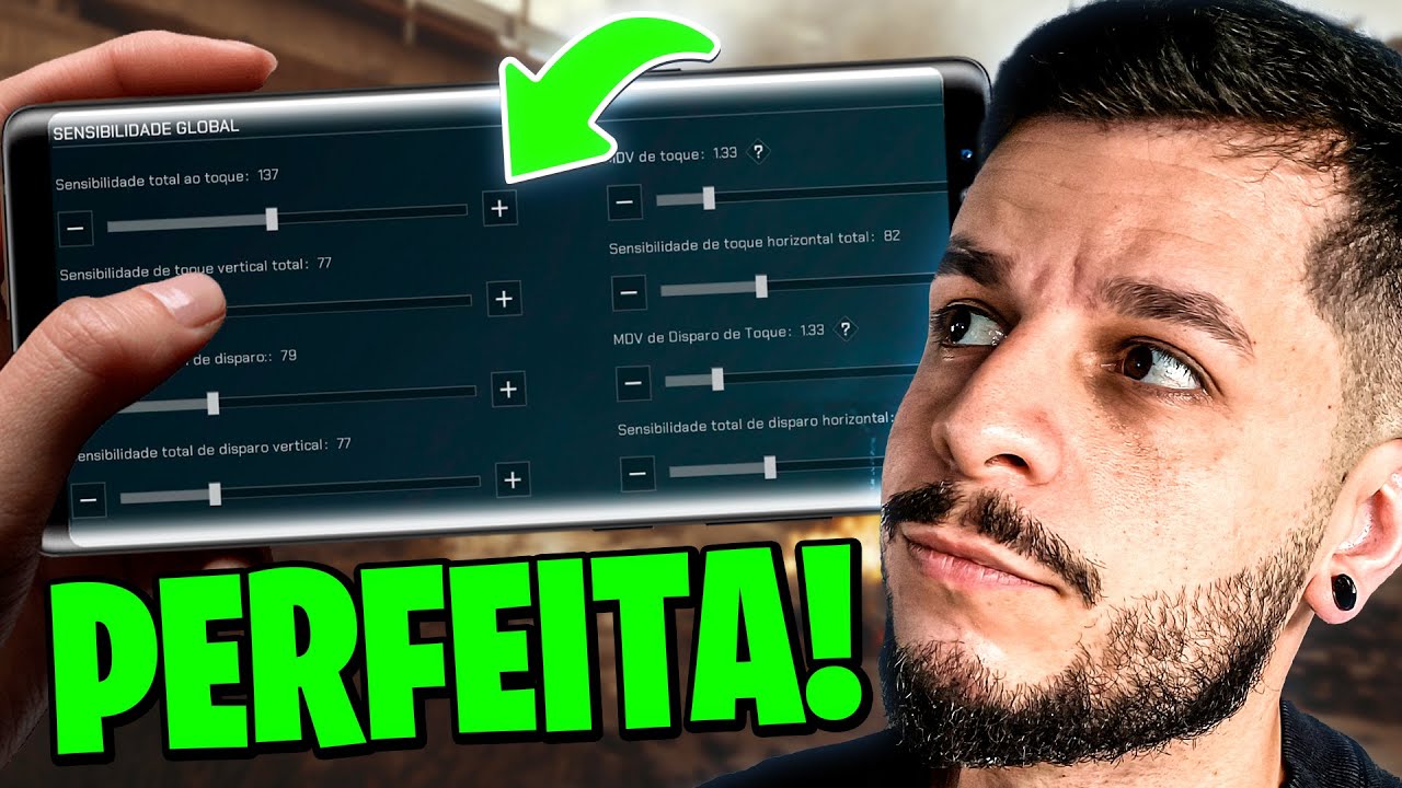 COMO ENCONTRAR A SENSIBILIDADE PERFEITA NO DELTA FORCE MOBILE (TOQUE E GIROSCÓPIO)