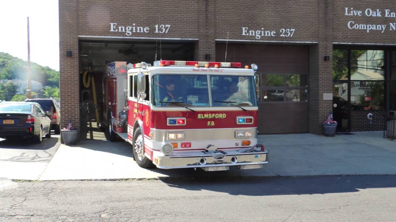 Elmsford FD Engine 137 Responding