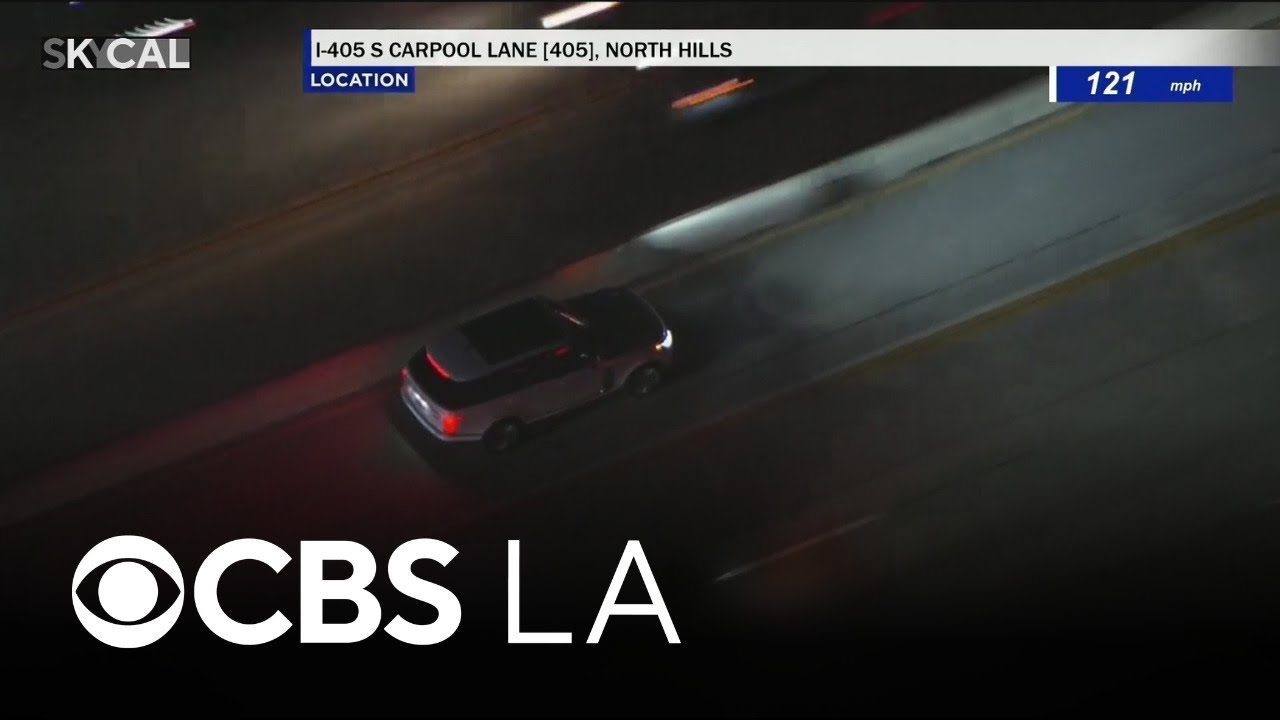 Alleged DUI driver leads high-speed chase before fleeing into parking structure