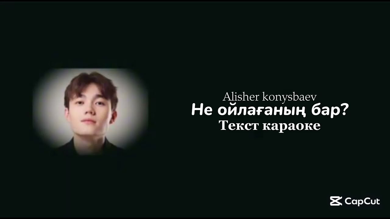 Alisher Konysbaev - Не ойлағаның бар? | Текст караоке
