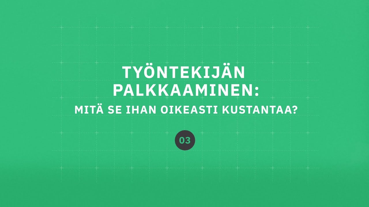 Työntekijän palkkaaminen: mitä se kustantaa?