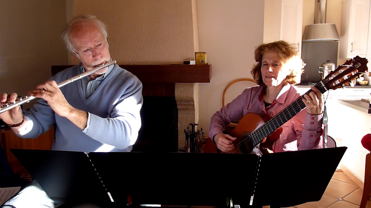 Erik Satie: 'Je te veux'  (flute & guitar)