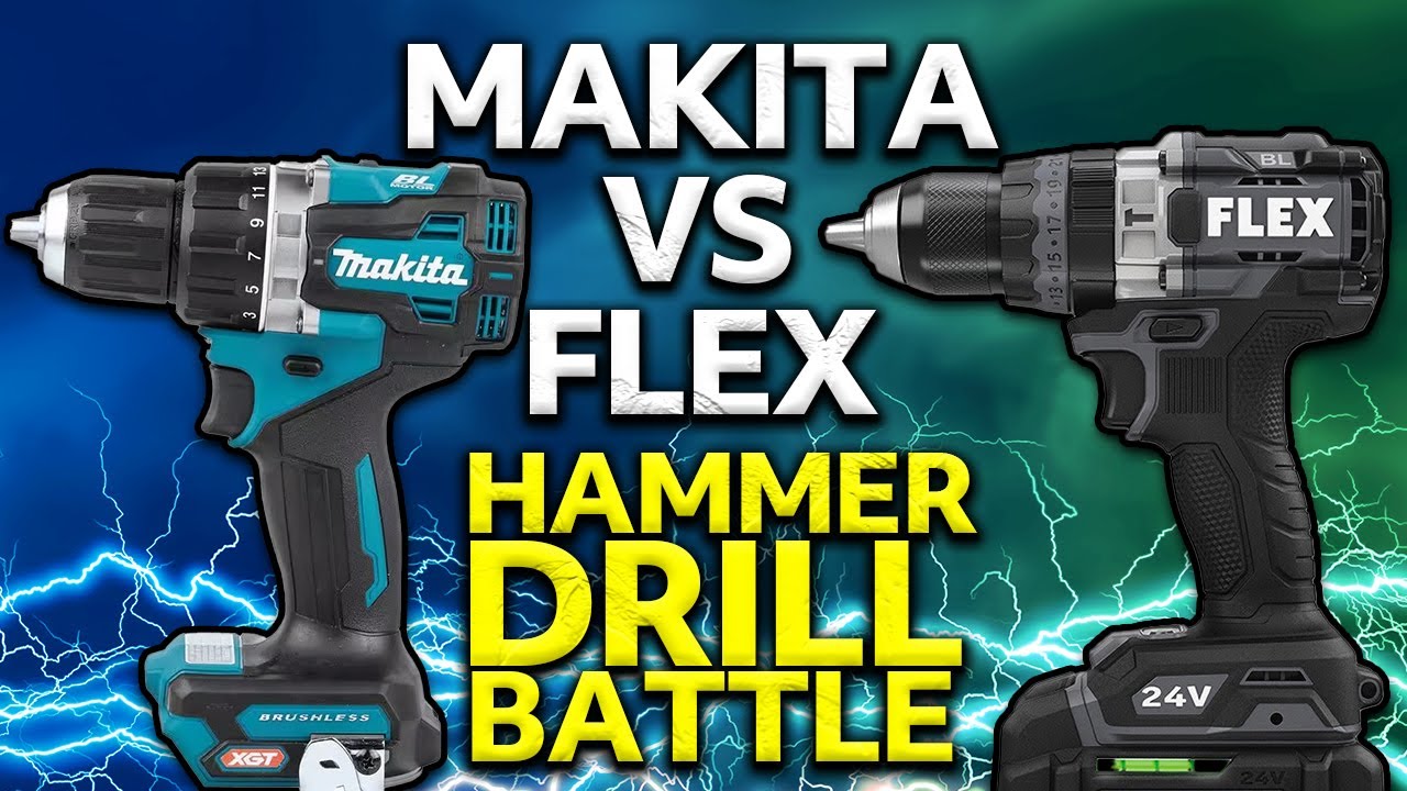 Перфоратор Makita против перфоратора Flex | Сравнение электроинструментов!