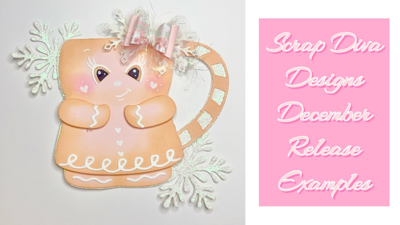 Scrap Diva Designs New December Release Examples