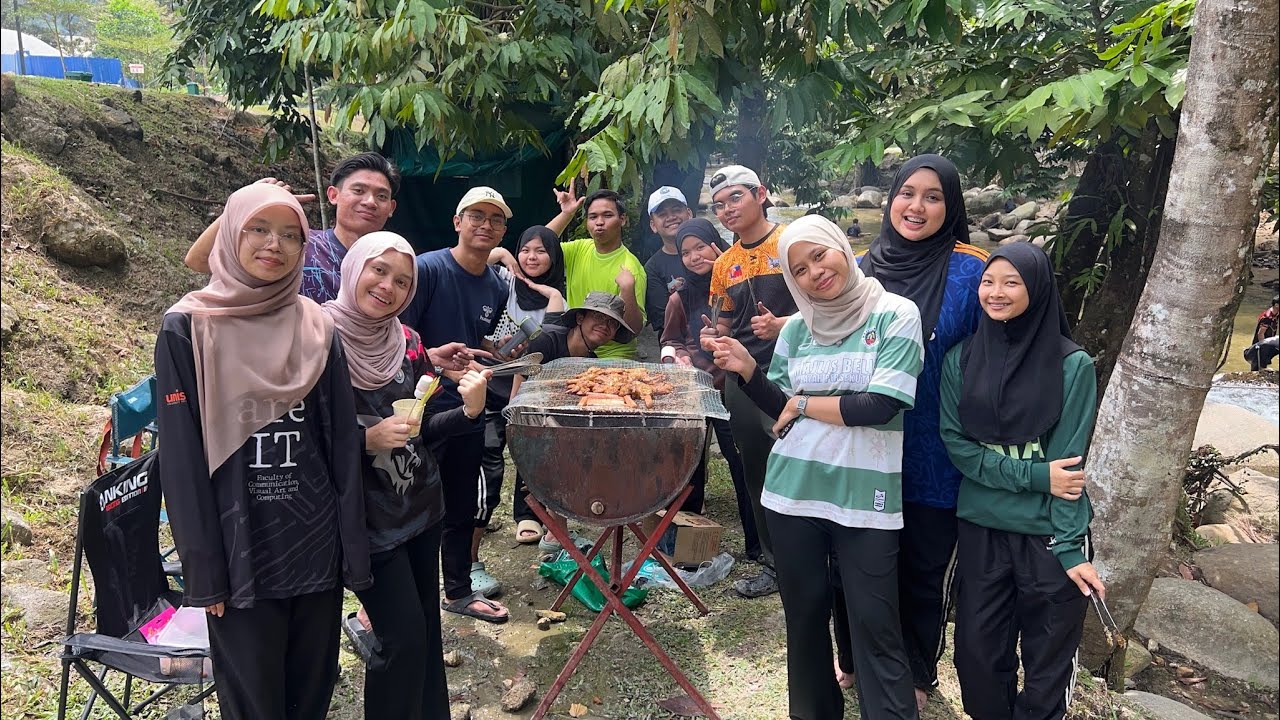 VLOG | Mandi Sungai X BBQ @ GIBS
