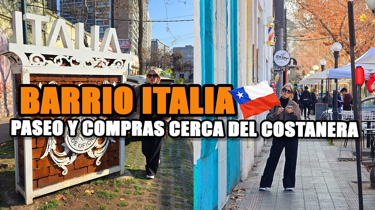 COMPRAS en CHILE - BARRIO ITALIA - VALE LA VISITA ? ROPA y DISE&Ntilde;O #chile #providencia  #precios