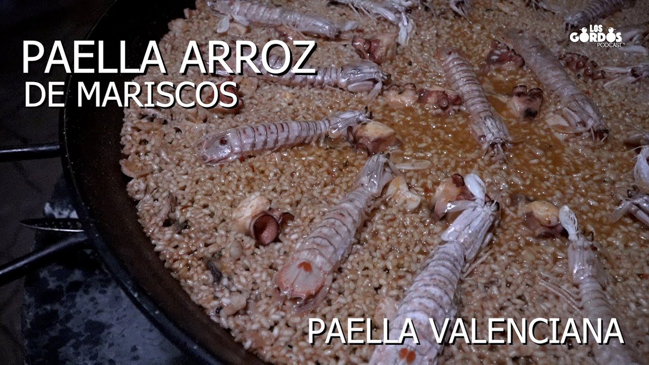 Cocinando Paella Valenciana y Paella Arroz de Mariscos en Madrid | EP2 #LosGordosEnEuropa