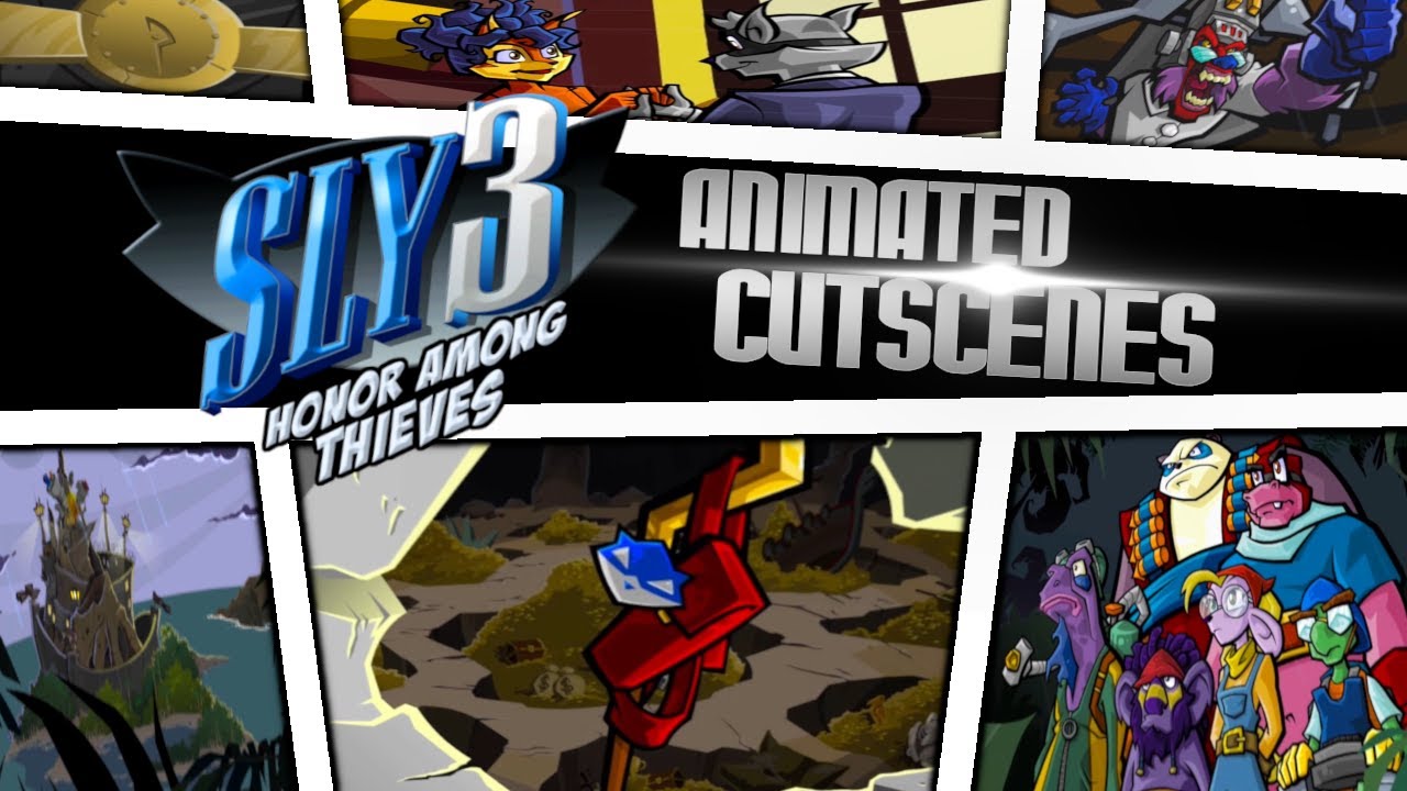Sly 3: Honor Among Thieves | All Animated Cutscenes [4K Ultra HD]