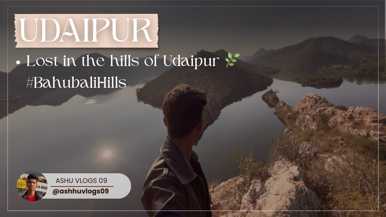 Hills & Chills in Udaipur ! Hidden Sunrise at Bahubali Hills Udaipur ⛰️😍