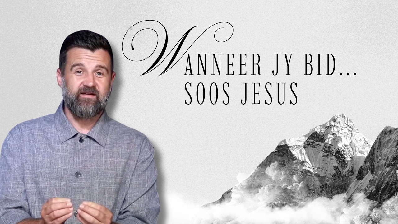 Eden Gemeente Aanlyn: Wanneer jy bid... Soos Jesus