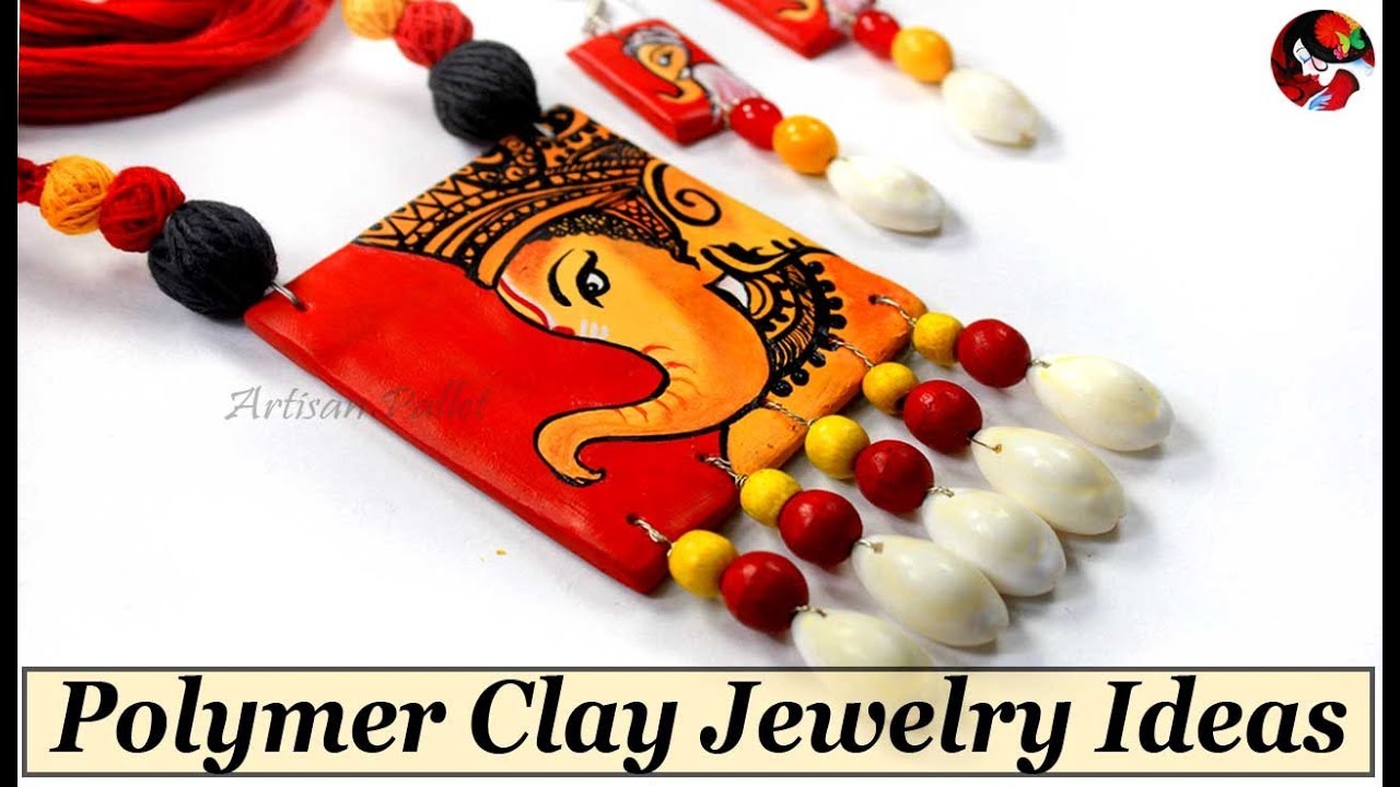 How To Make Handmade DIY Polymer Clay Jewelry at Home | Easy Terracotta Jewellery Making Techniques