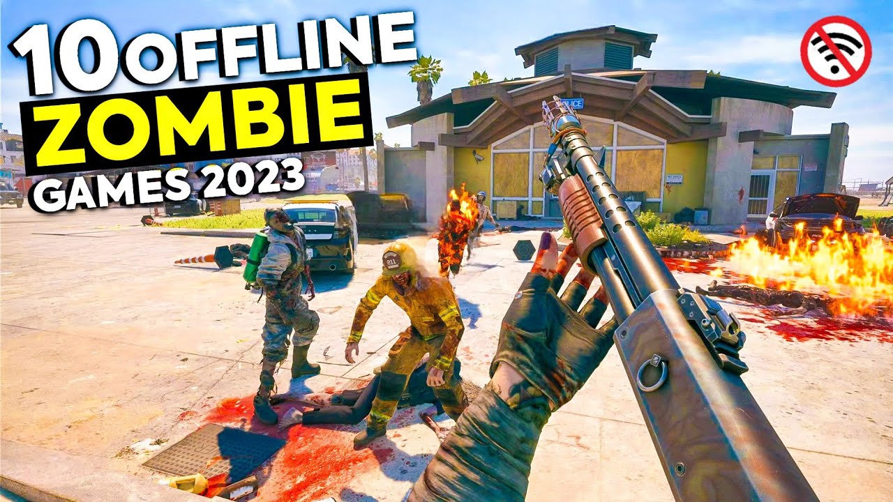 Top 10 Best OFFLINE Zombie Shooter Games for Android & iOS in 2023