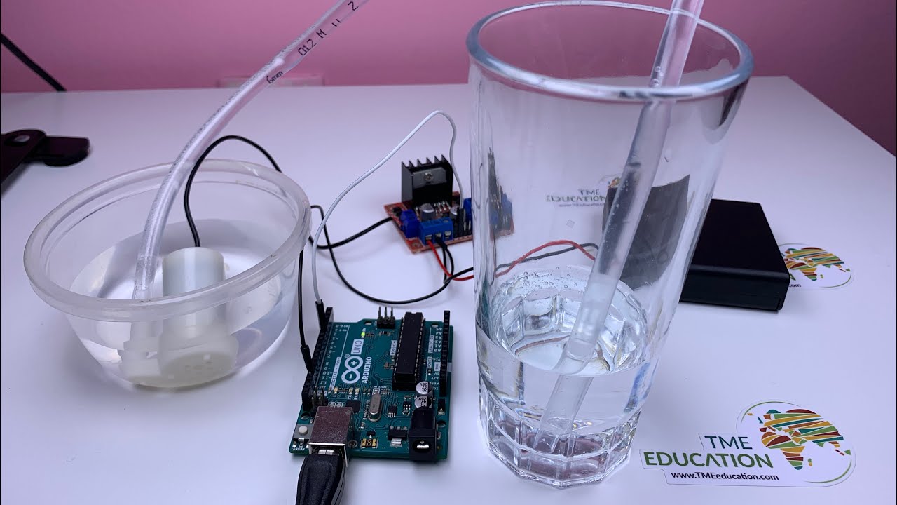 Arduino Water pump #arduino #waterpump @TMEEducation