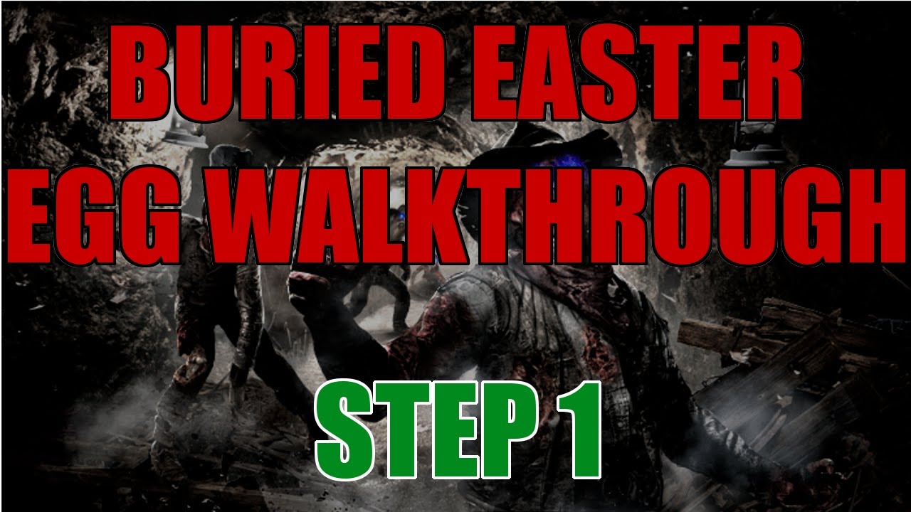 Black Ops 2 Buried Easter Egg Walkthrough - Step 1: Glowing Orbs (Richtofen)