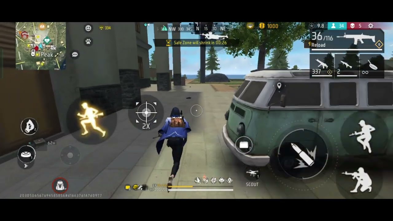FREE FIRE MAX 🔥 Solo vs Squad 1v4 Clutch 😈 24 Kills BR Ranked | Insane One Tap Headshots 👑 #kwc 