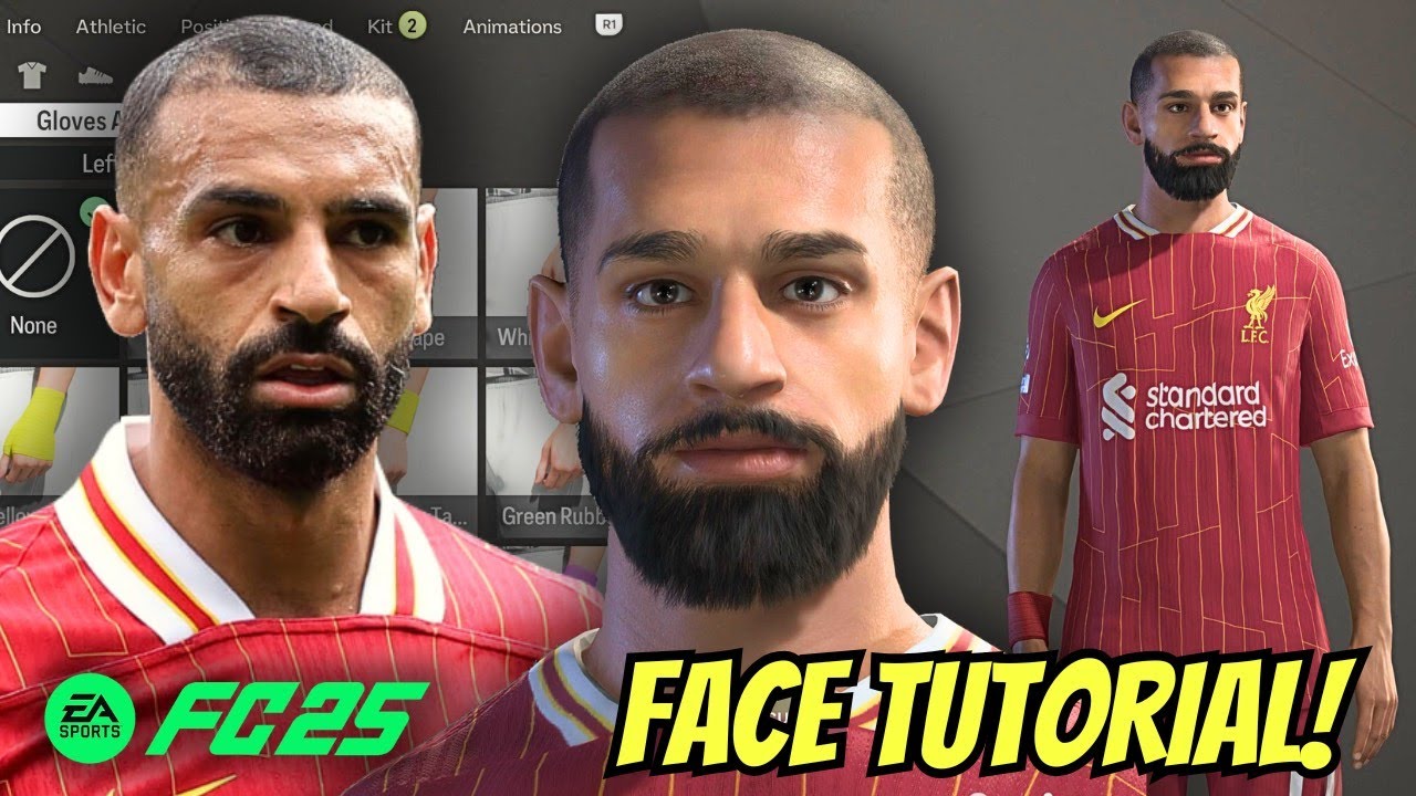 How to create MOHAMED SALAH in EA FC25