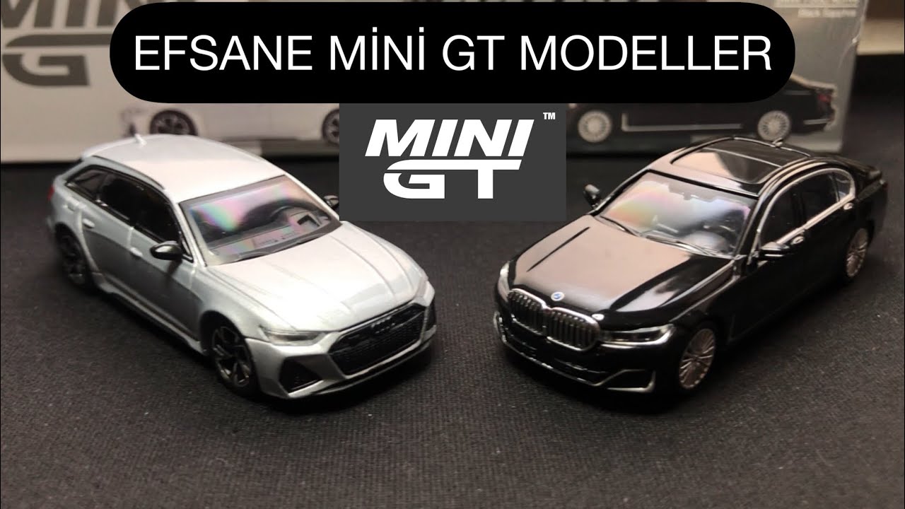 Mini GT Bmw 750Li ve Audi RS6 Avant Kutu Açılımı ve İnceleme #hotwheels #minigt #matchbox #1/64