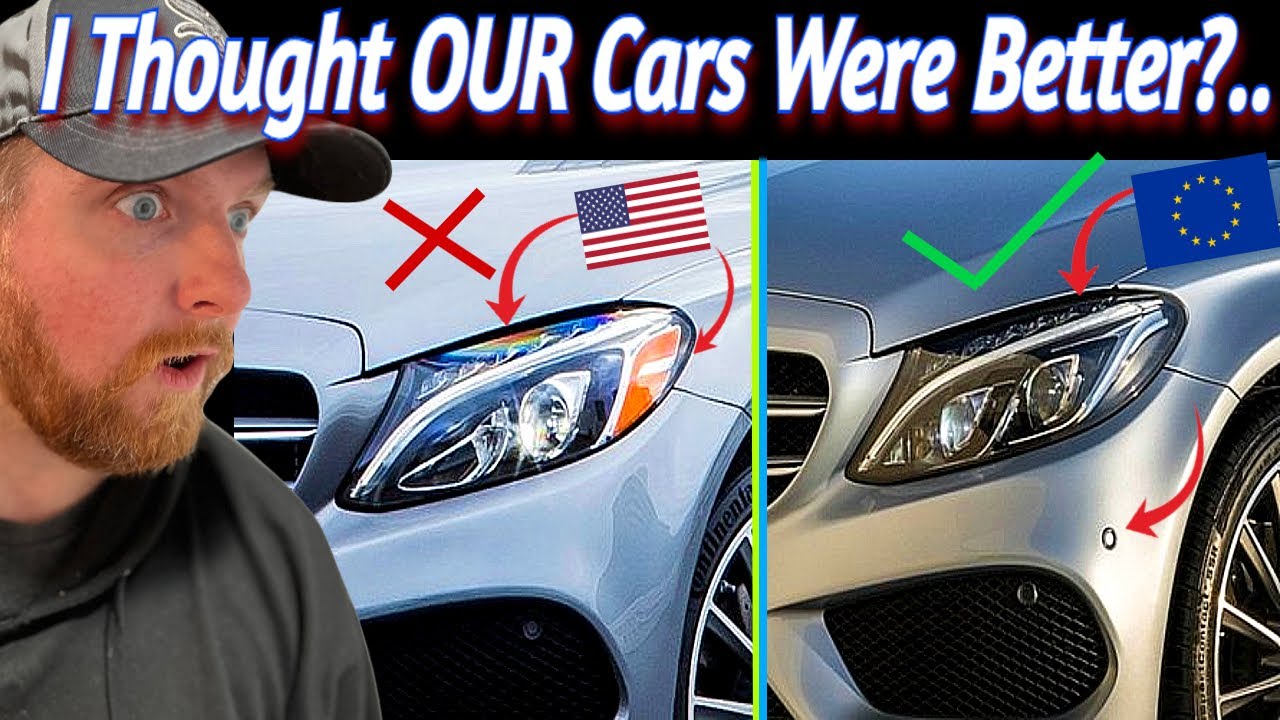 American Reacts to Why EURO-Spec Cars are SAFER Than American Cars...